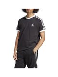 ADIDAS T-shirt Uomo Nero in cotone con dettaglio iconico Nero