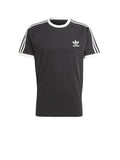 ADIDAS T-shirt Uomo Nero in cotone con dettaglio iconico Nero
