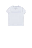 BLAUER T-shirt Bambino Bianco Con Logo Bianco