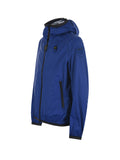 BLAUER Giubbotto Uomo Blu antivento con cappuccio Blu