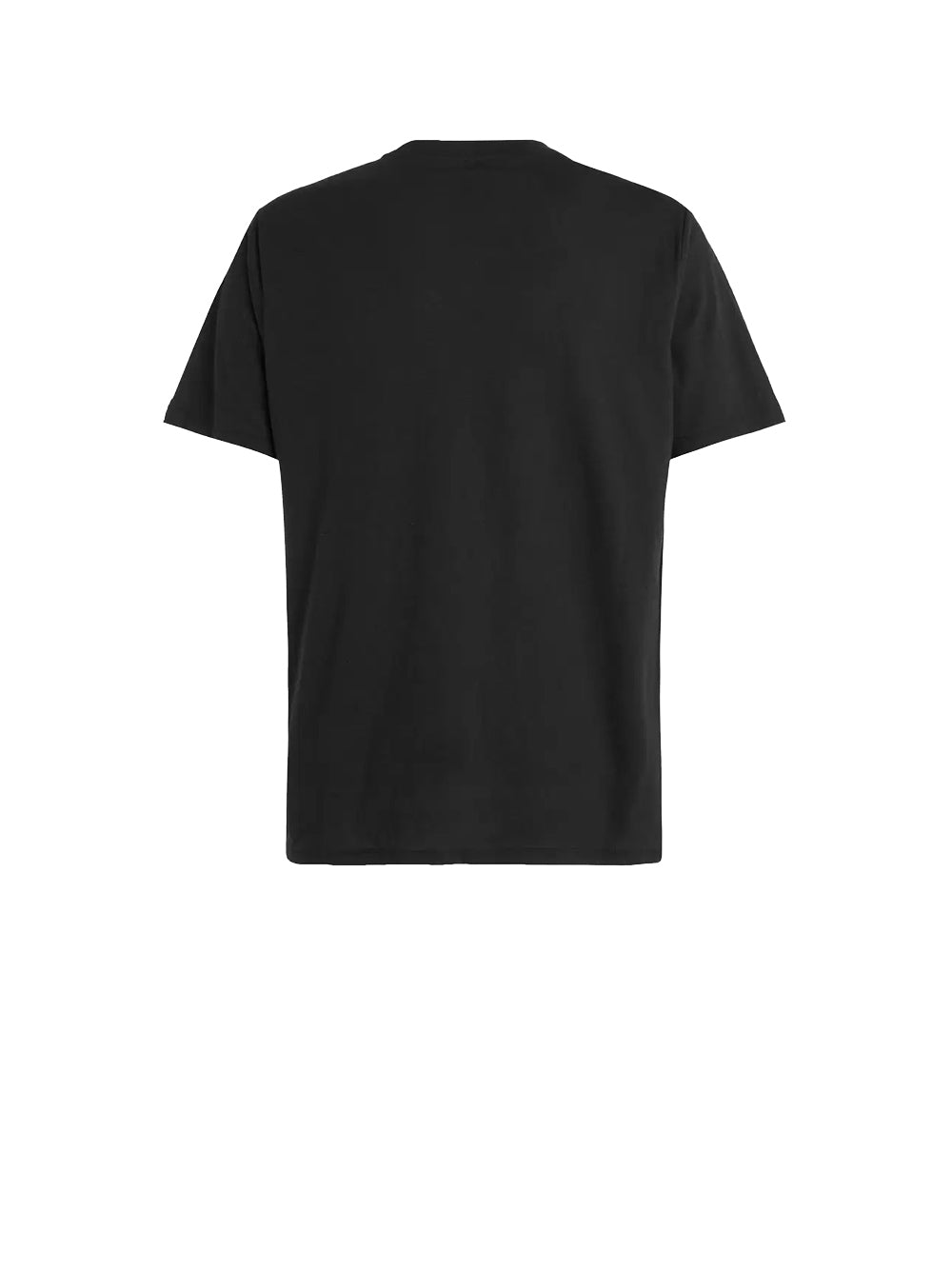 CALVIN SPORT T-shirt Uomo Nera con stampa sfocata Nero