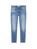 Jeans Uomo in cotone con chiusura zip