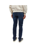 Jeans Uomo in cotone con passanti cintura