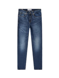 Jeans Uomo in cotone con passanti cintura