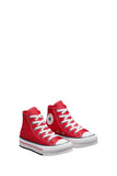 CONVERSE Sneakers Bambina Chuck Taylor All Star Eva Lift Platform Retro Denim Rosso Rosso