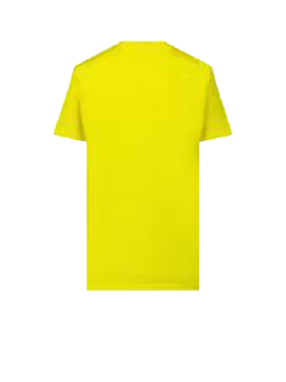 T-shirt Unisex Ragazzo Giallo in cotone con stampa frontale