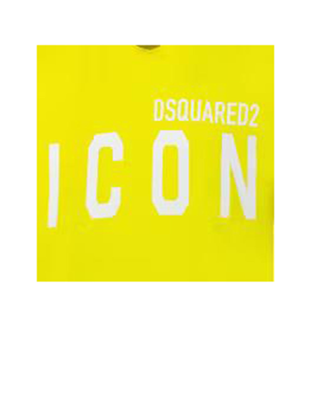 T-shirt Unisex Ragazzo Giallo in cotone con stampa frontale