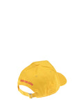 DSQUARED2 Cappello Unisex Ragazzo Giallo con visiera e logo Giallo
