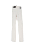 DSQUARED2 Jeans Ragazzo Bianco in cotone cinque tasche Bianco
