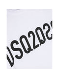 T-shirt Unisex Bianca con stampa logo