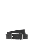 GUESS 2 USCITA Cintura Uomo con fibbia in metallo COAL