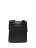 GUESS 2 USCITA Borsa a tracolla Uomo Nero in ecopelle Nero