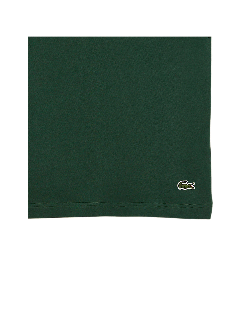 LACOSTE T-shirt Uomo Verde con logo e maniche corte Verde
