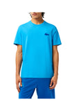 LACOSTE UNDERWEAR T-Shirt Uomo Azzurro Con Logo Azzurro