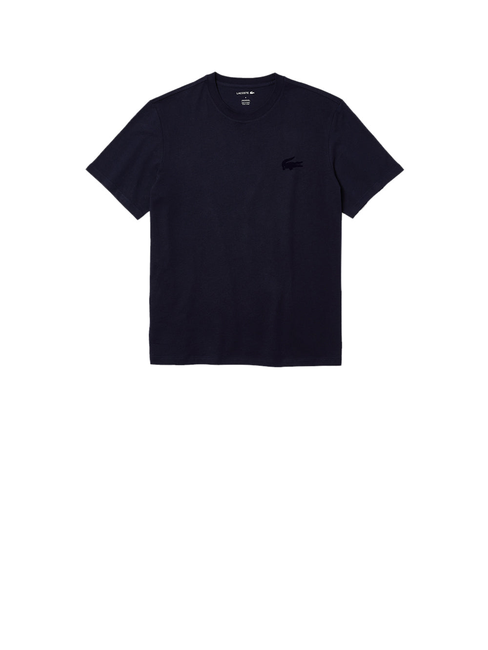 LACOSTE UNDERWEAR T-shirt Uomo Blu Navy a maniche corte con logo NAVY