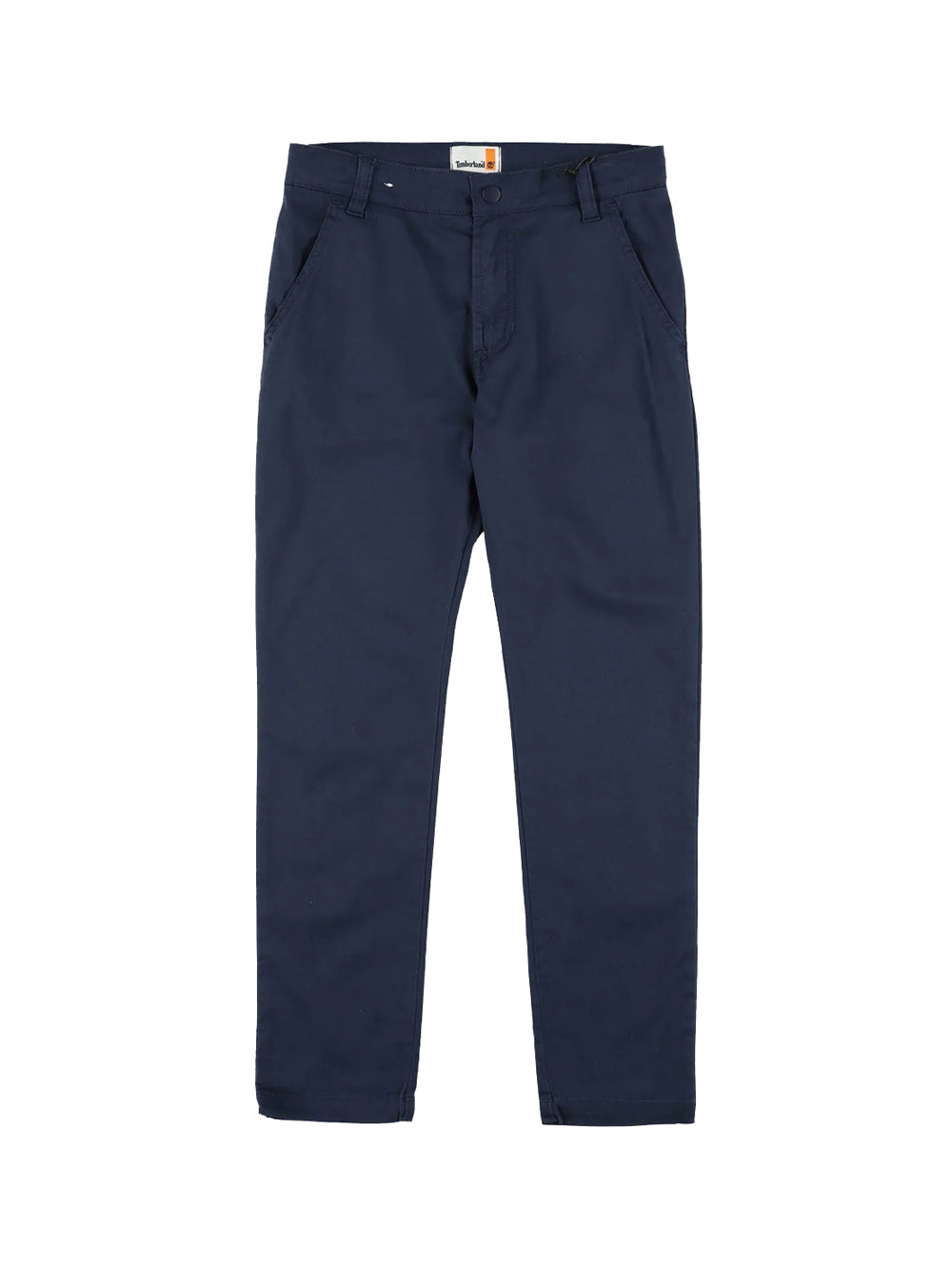 TIMBERLAND Pantalone Ragazzo Blu in cotone a tinta unita Blu