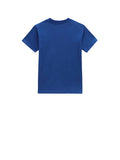VANS T-shirt Bambino Blu in tinta unita Blu/bianco