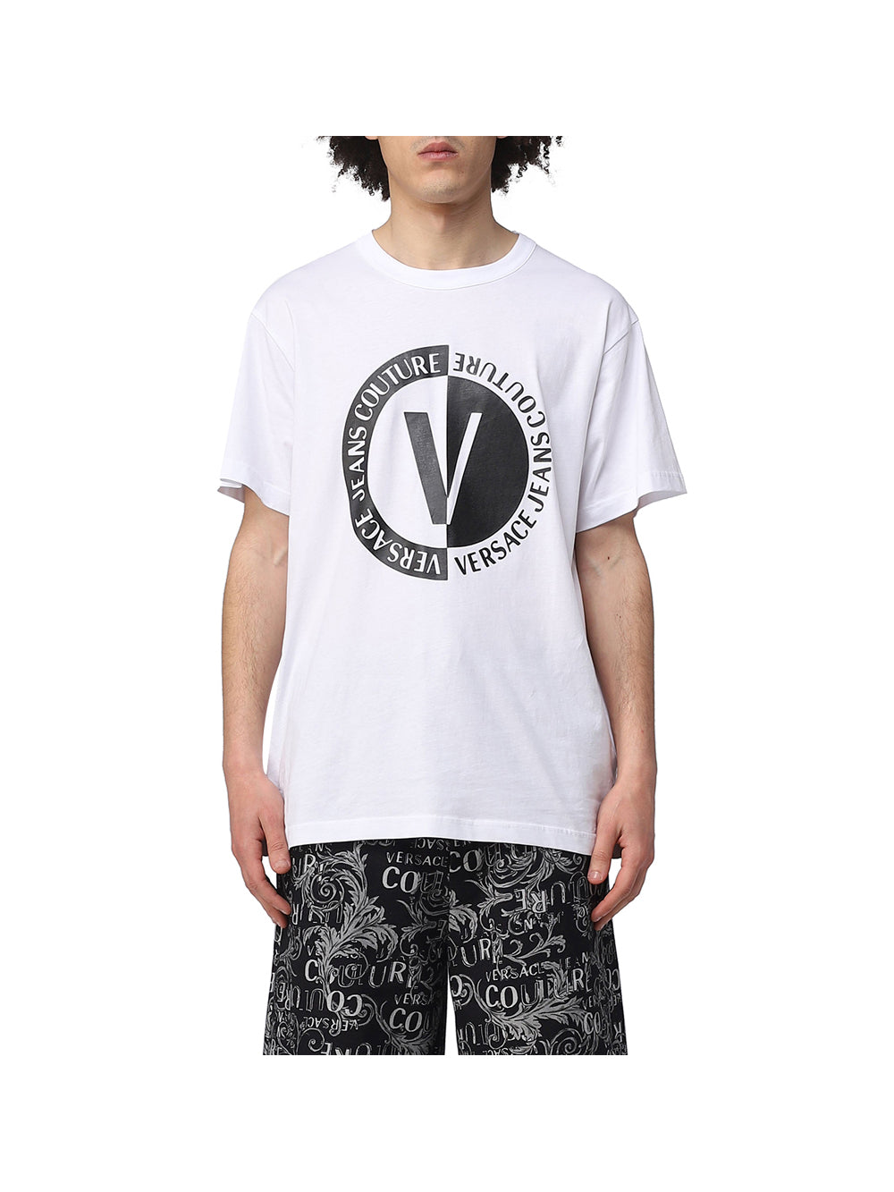 VERSACE T-shirt in cotone CJ00I | comprainsaldo.com