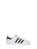 ADIDAS Sneakers Unisex in pelle con punta in gomma Bianco/nero