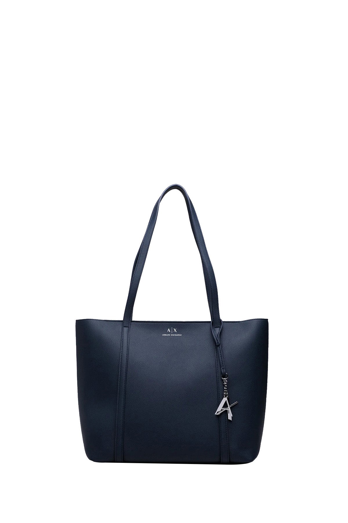 ARMANI EXCHANGE Borsa Shopper Donna Charm In Applicazione Navy NAVY