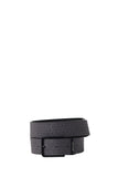 ARMANI EXCHANGE Cintura Uomo In Ecopelle Reversibile Nero Grigio Nero/grigio