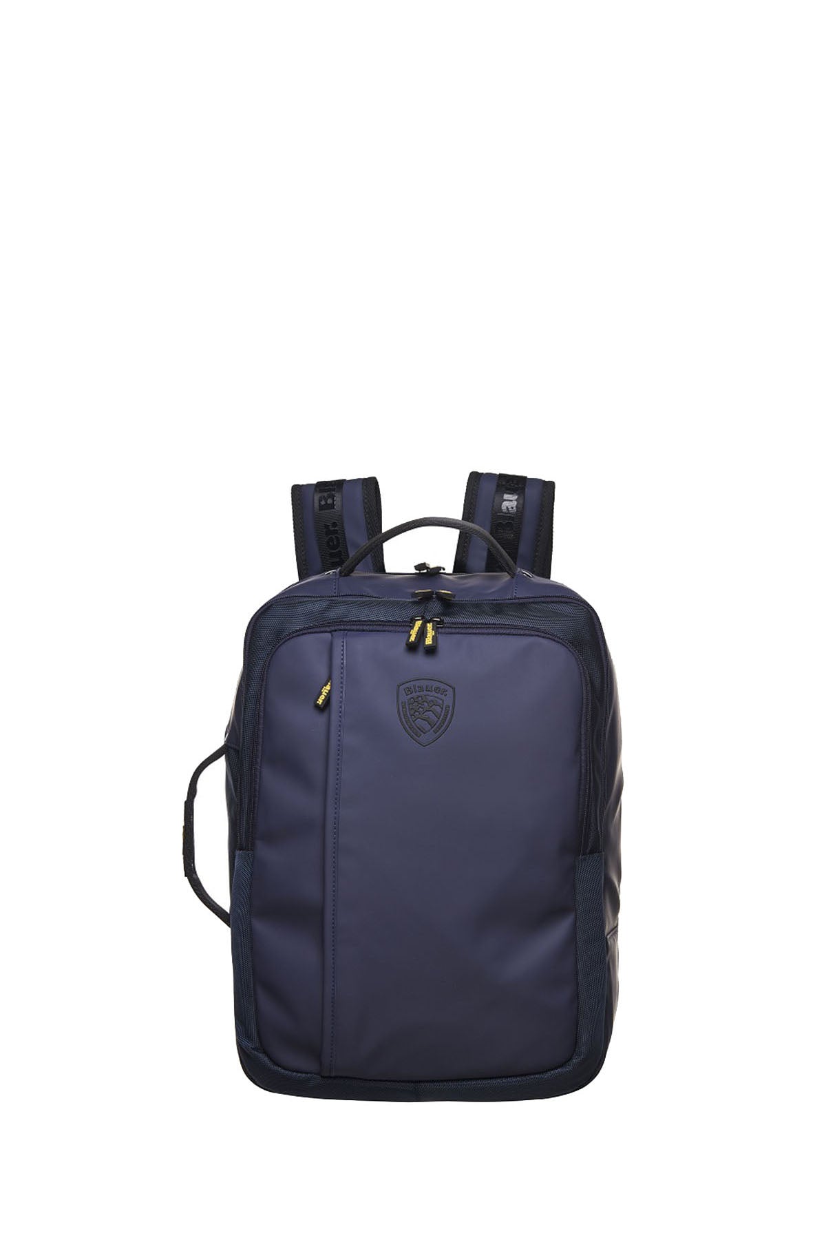BLAUER Zaino Uomo Logo Frontale Tono Su Tono Navy NAVY