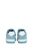 CALVIN CALZATURE 2USCITA Sneakers Uomo In Pelle E Camoscio Blu/Bianco Blu/bianco