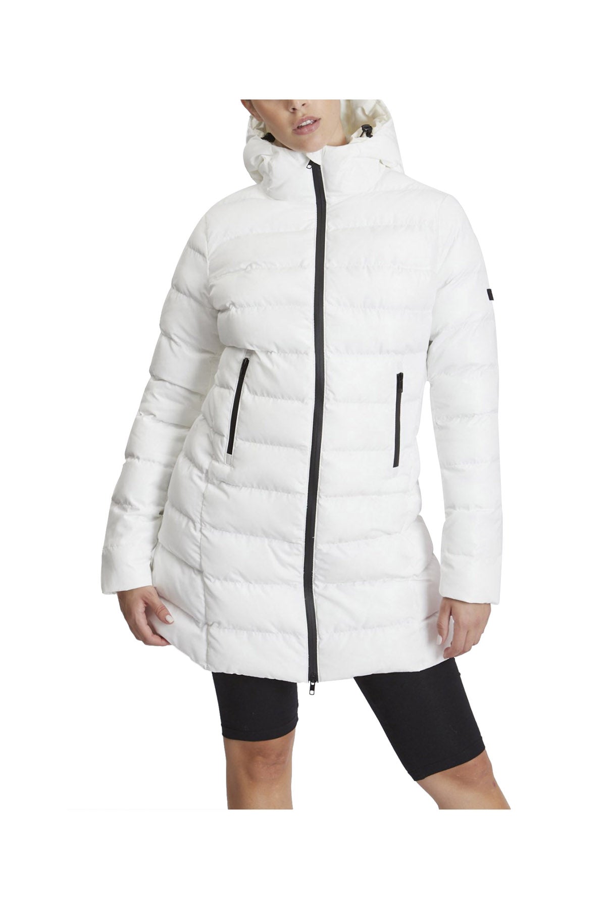 CANADIAN Piumino Donna Simcoe Long Bianco Bianco