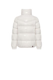 COLMAR Piumino Bambina In Tessuto Super Lucido Bianco Ghiaccio