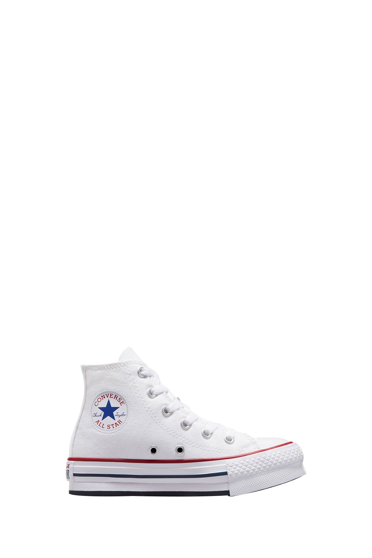 CONVERSE Sneakers Unisex Chuck Taylor All Star Lift Platform Bianco Bianco