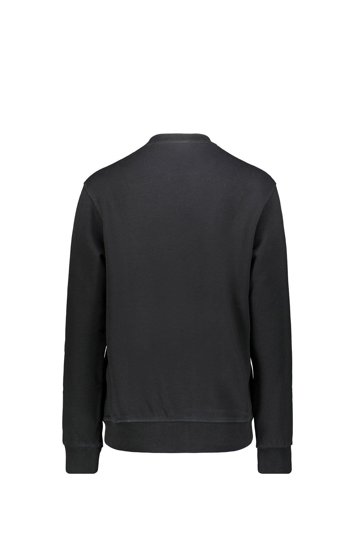 DSQUARED ICON Felpa Con Logo Frontale Nero Nero