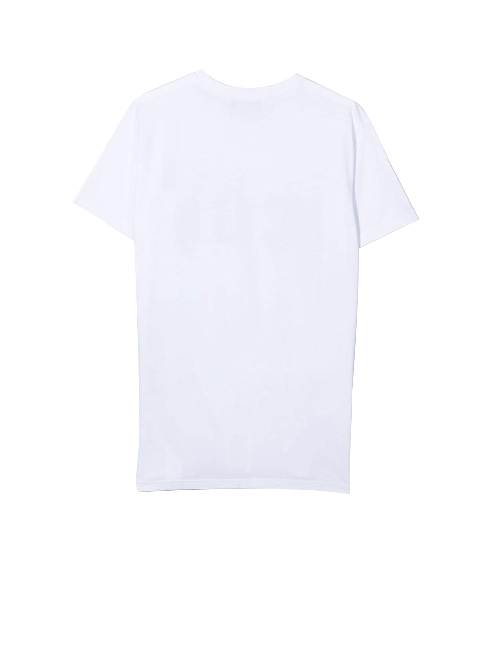 DSQUARED ICON T-shirt Bambino in cotone con stampa logo Bianco