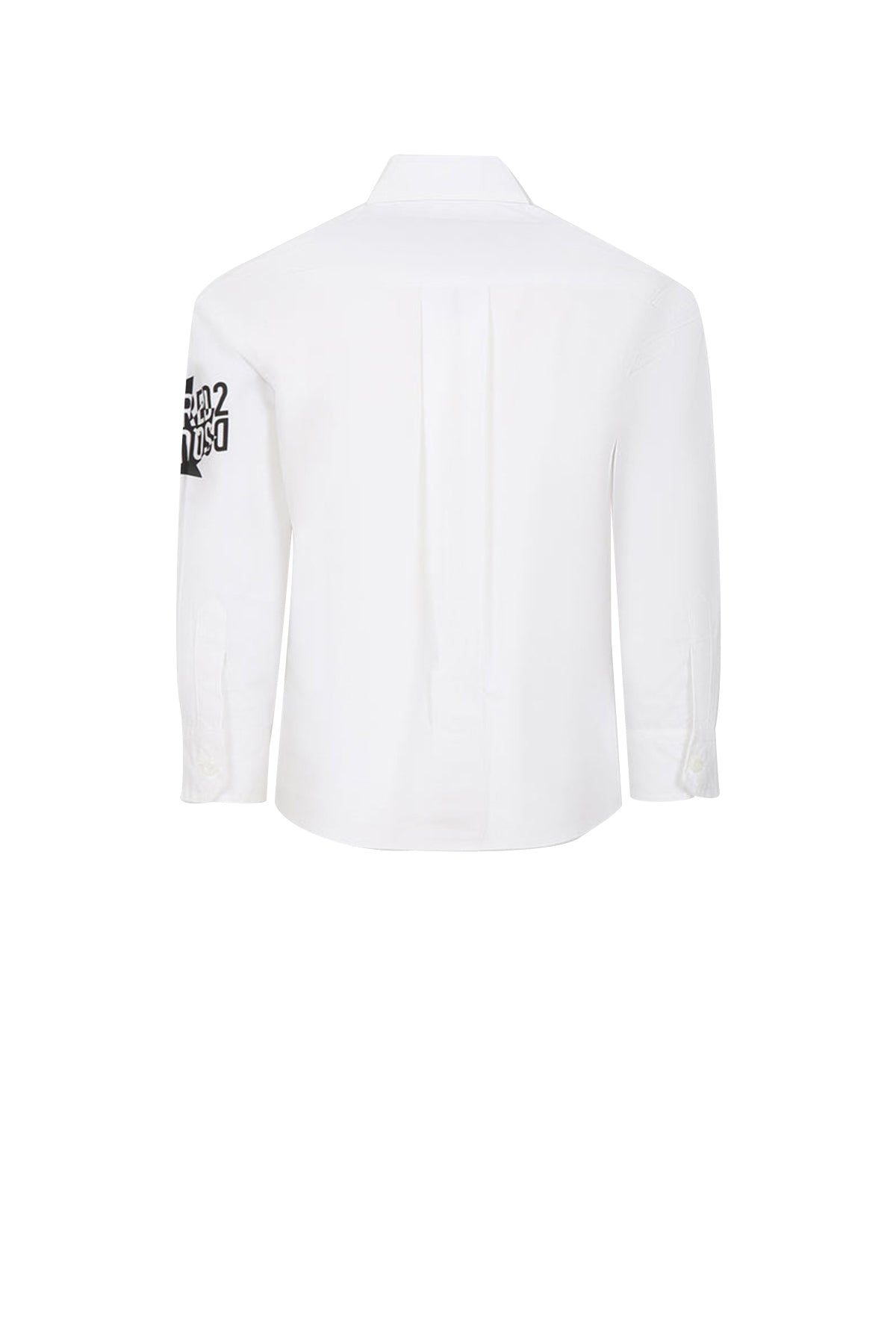 DSQUARED2 PRE Camicia Bambino Con Logo Bianco Bianco