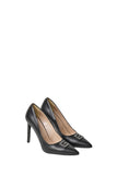 GAELLE PARIS 2USCITA Decollete Donna Tacco 100 In Nappa Nero Nero