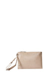 GAELLE PARIS Pochette Donna Logo Frontale Beige Beige