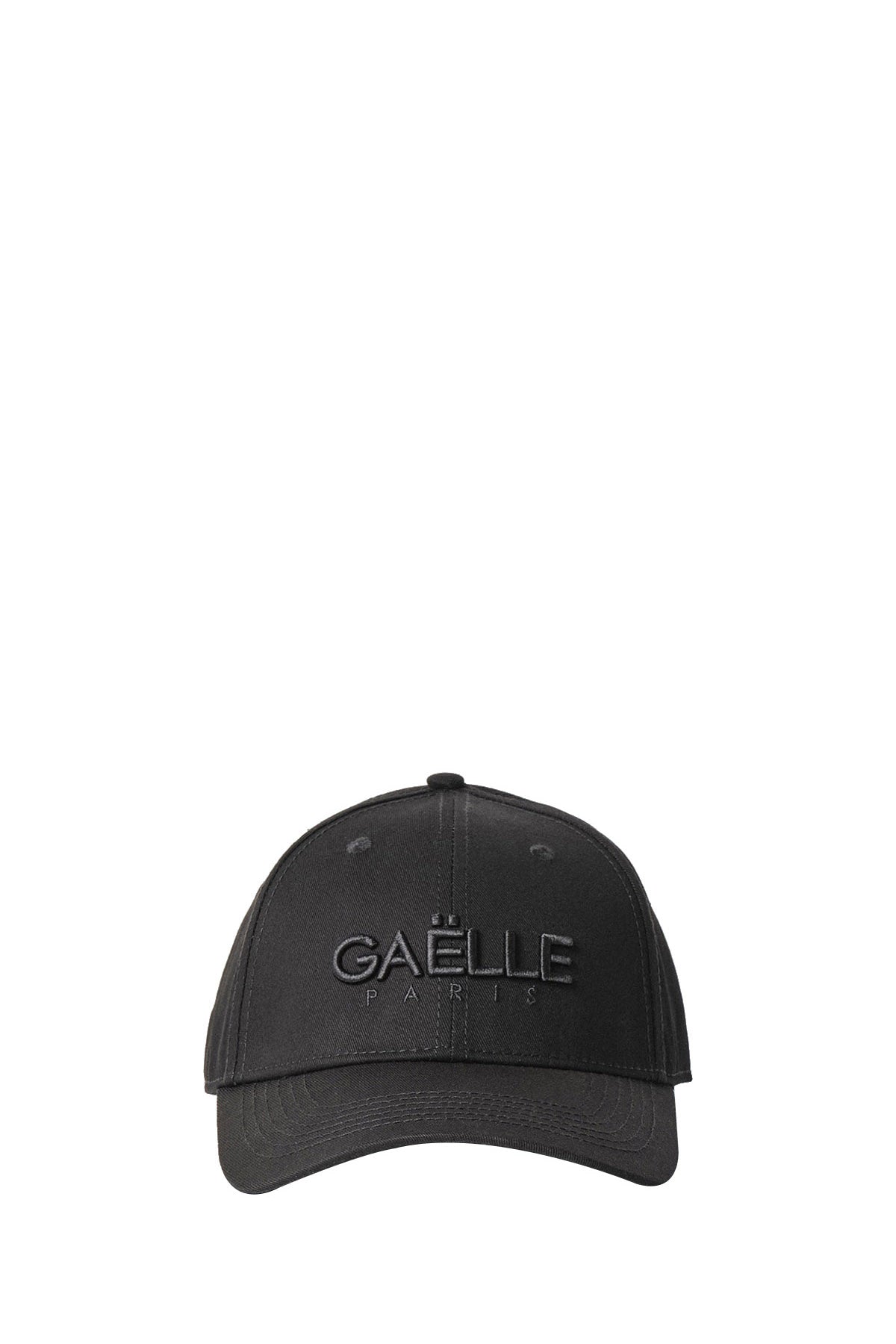 GAELLE PARIS Cappello Uomo Logo Frontale Ricamato Nero Nero