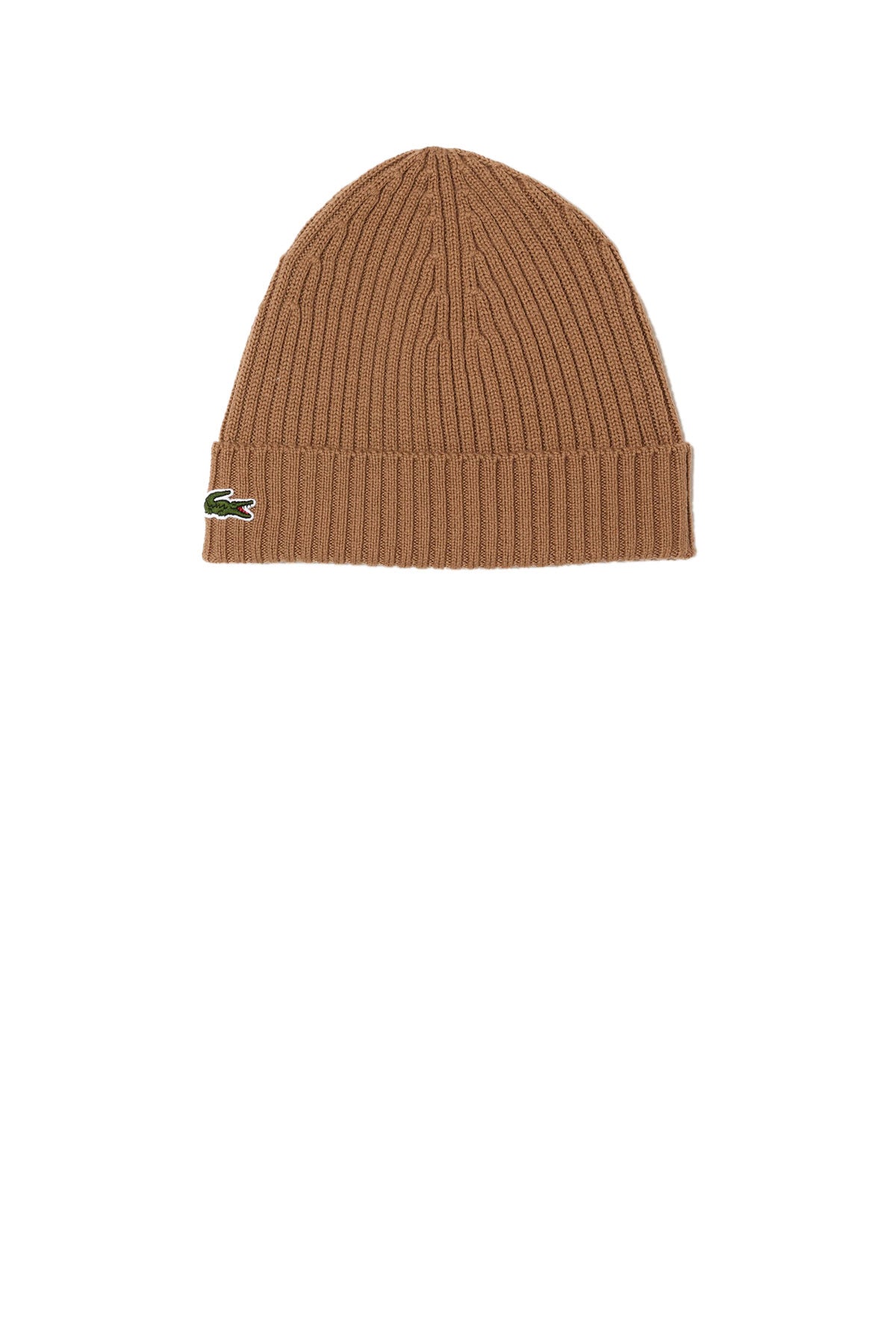 LACOSTE Berretto Uomo Logo Iconico Marrone Marrone