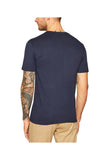 LACOSTE T-Shirt Uomo Logo Frontale Navy BLU NAVY