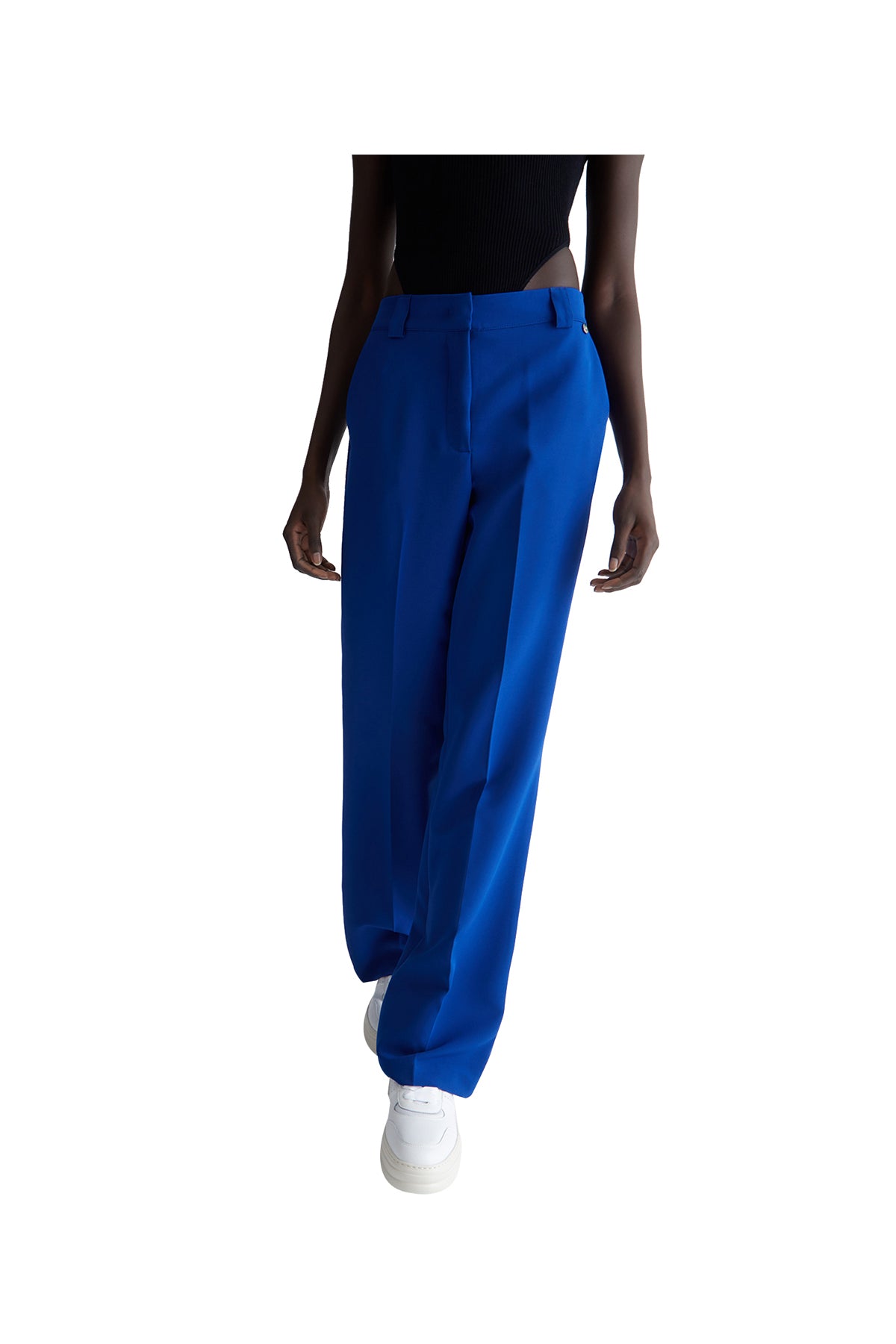 LIU.JO BLACK Pantalone A Palazzo Donna Blu Blu
