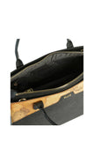 PRIMA CLASSE STAGIONE Borsa A Mano Donna Grande Glam City Nero Nero
