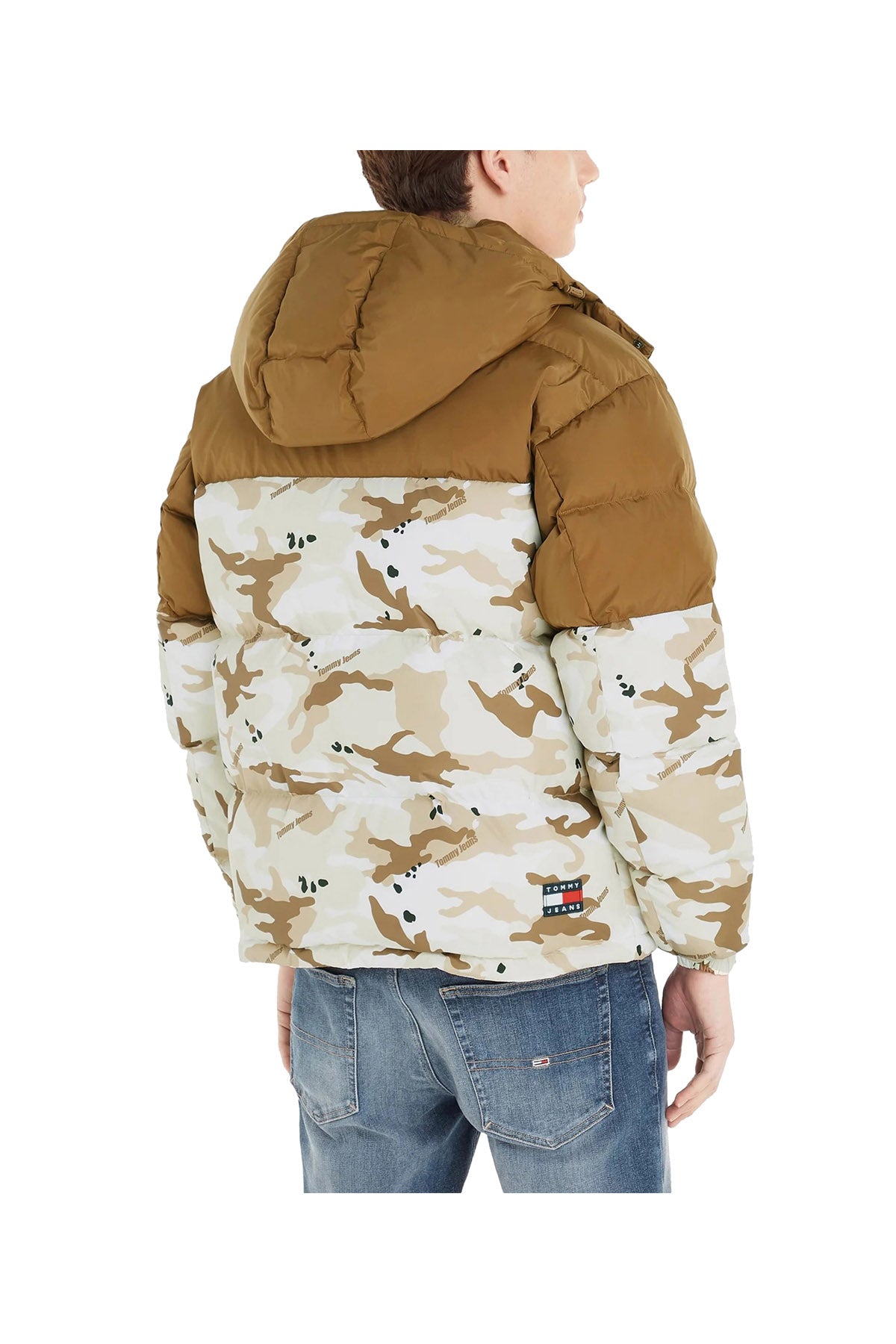 TOMMY JEANS 2USCITA Giubbotto Piumino Uomo Camouflage CAMOUFLAGE