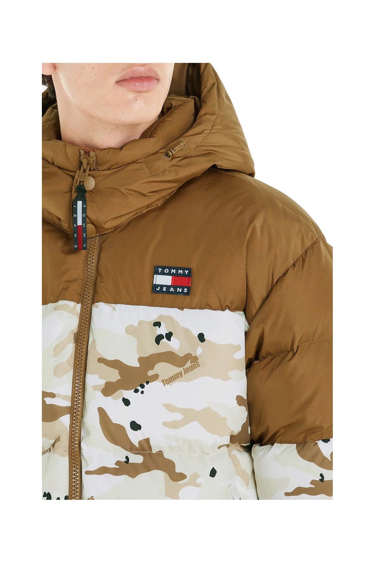 TOMMY JEANS 2USCITA Giubbotto Piumino Uomo Camouflage CAMOUFLAGE