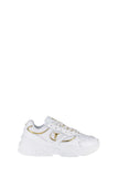 WINDSOR SMITH Sneakers Donna Ghosted Bianco Oro BIANCO/ORO