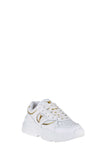 WINDSOR SMITH Sneakers Donna Ghosted Bianco Oro BIANCO/ORO