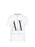 ARMANI EXCHANGE Armani Exchange T-Shirt Uomo Bianco/nero - Bianco Bianco/nero