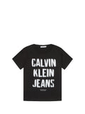 CALVIN2 1USCITA Calvin Klein T-Shirt Bambino Nero Nero