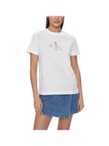 CALVIN2 2USCITA Calvin Klein T-Shirt Donna Bianco Bianco