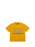 EA7 Ea7 T-Shirt Bambino Giallo Giallo