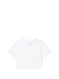EA7 Ea7 T-Shirt Bambina Bianco Bianco