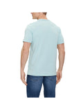 GUESS 1 USCITA Guess T-Shirt Uomo Acqua - Blu ACQUA